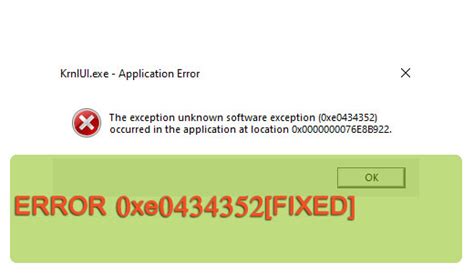 Scheduled Task no longer running: Exception code: 0xe0434352.